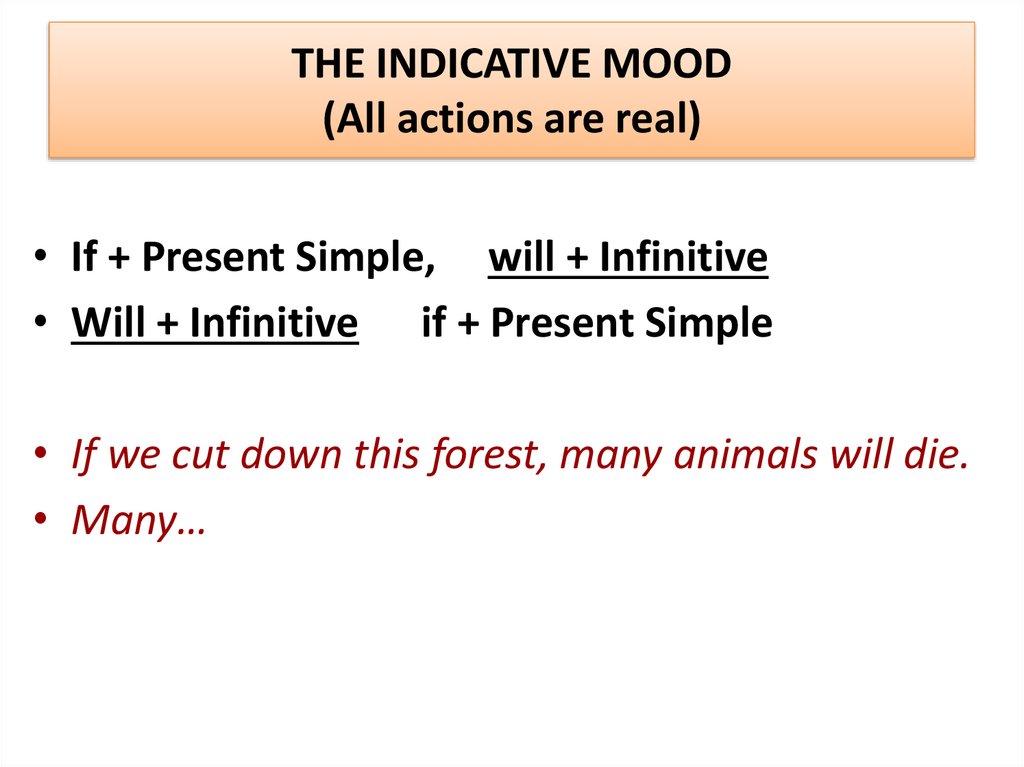 The subjunctive mood презентация