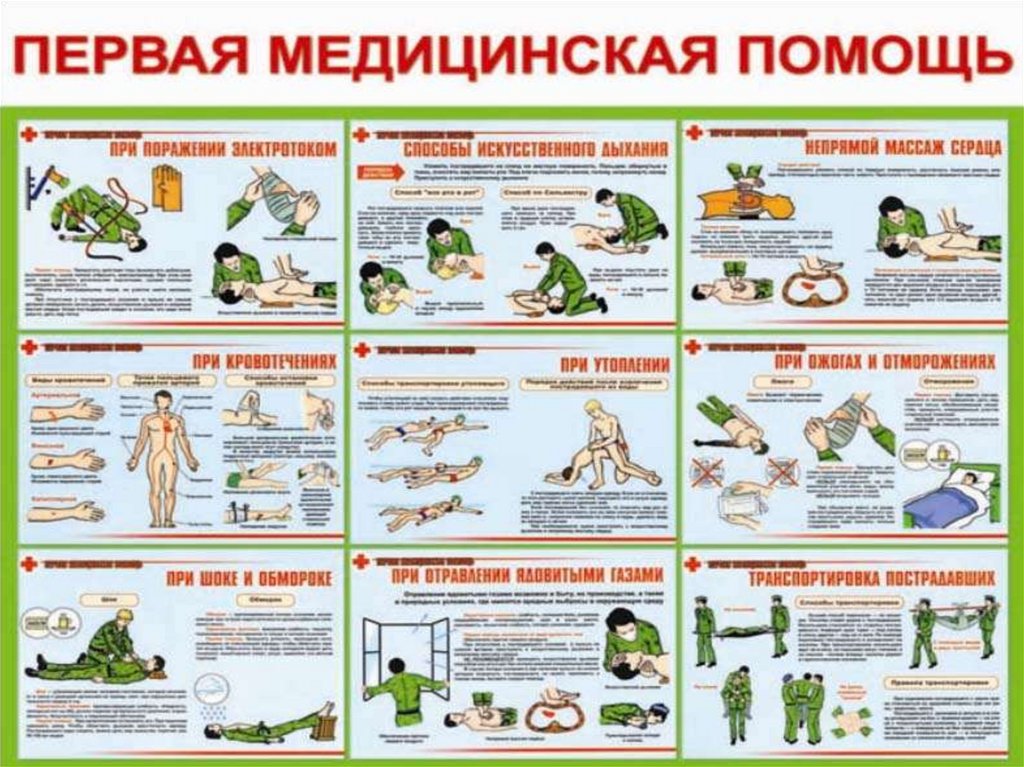 Первая помощь - презентация онлайн