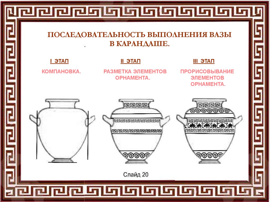 Презентация греческая вазопись 5 класс