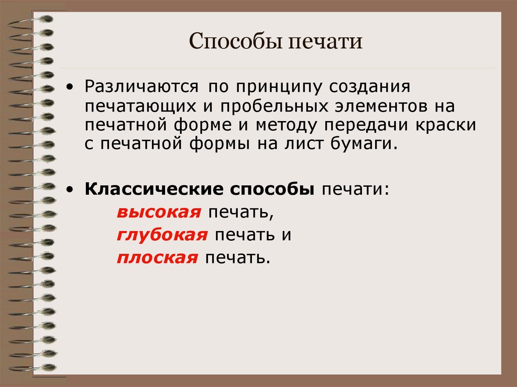 Издательское дело презентация 4 класс