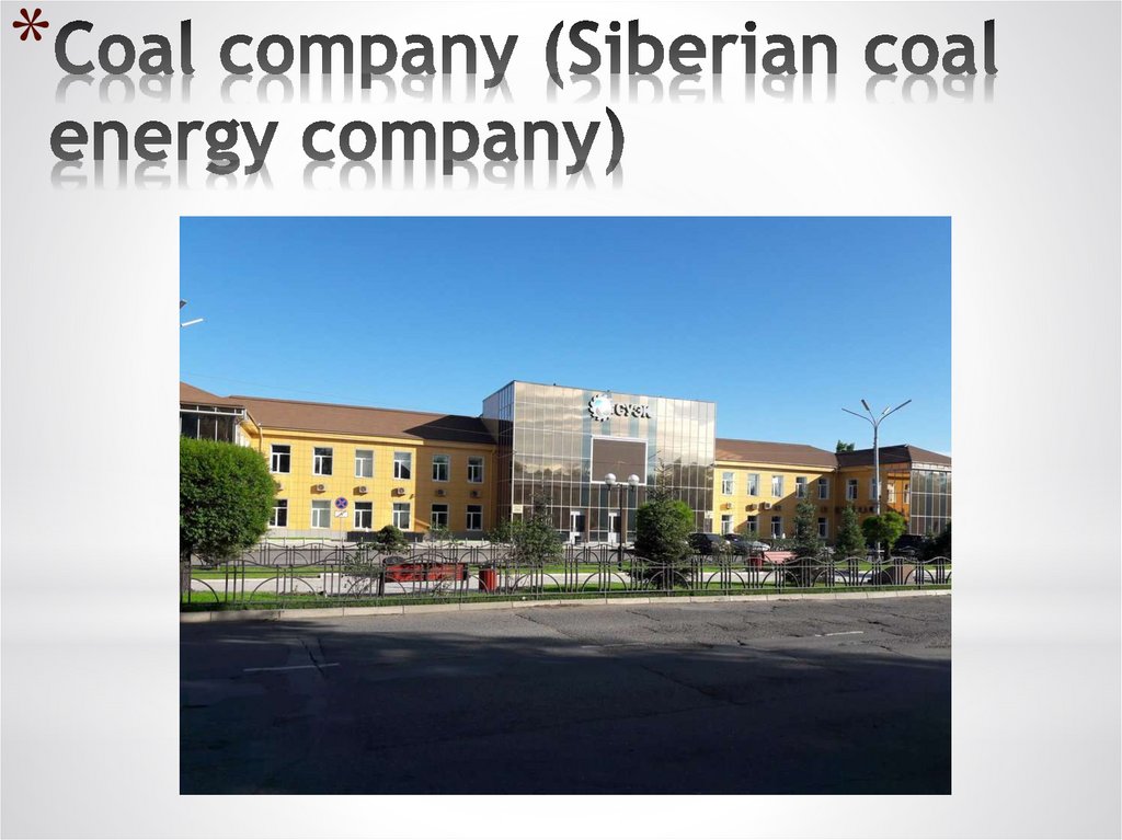 Coal company (Siberian coal energy company)
