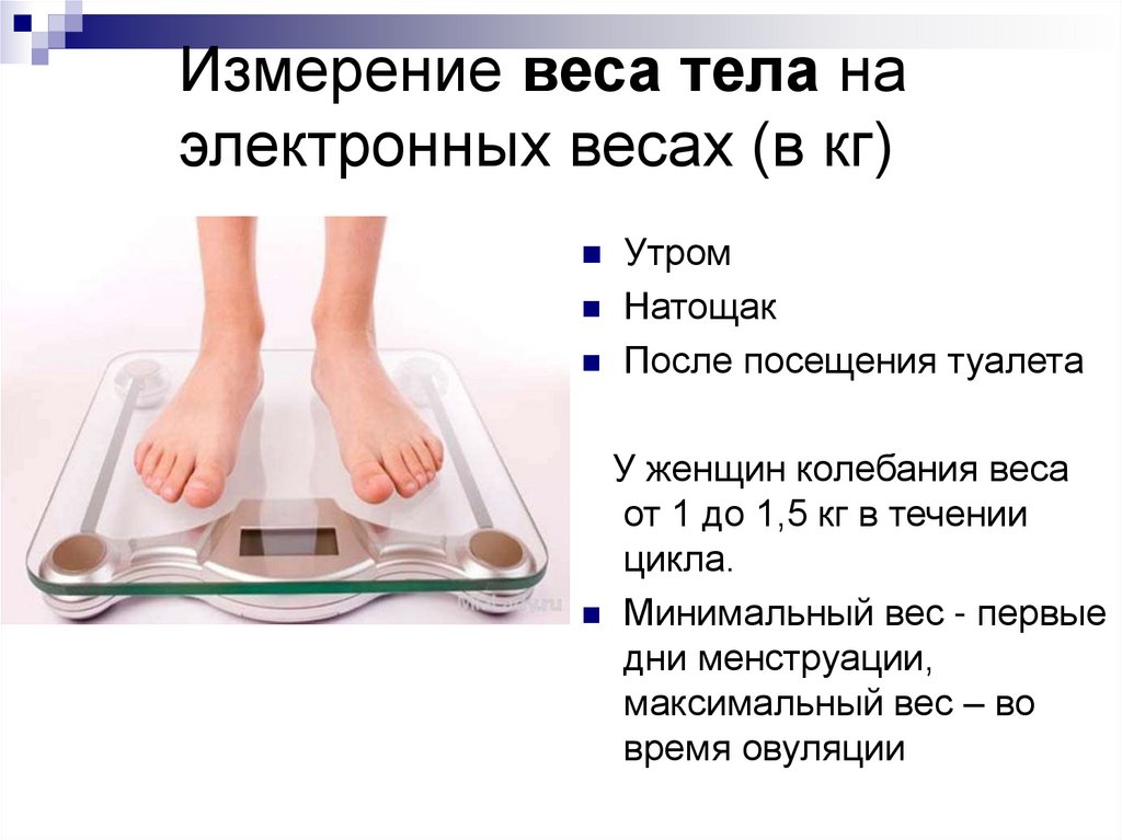 Вес пациента