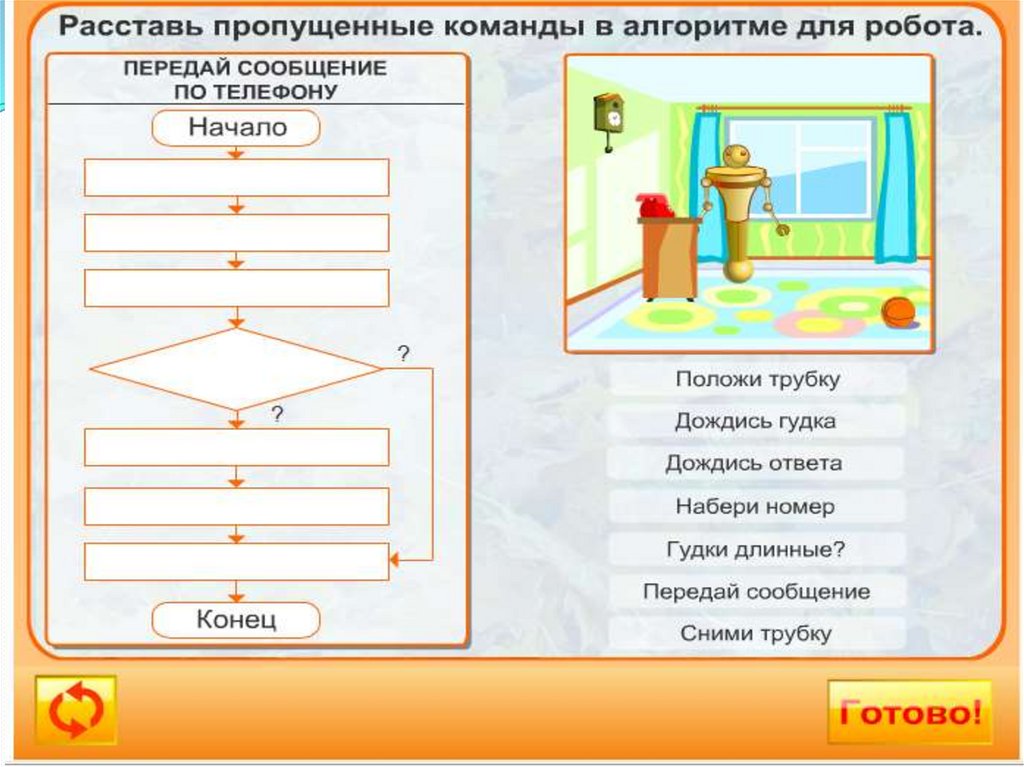 Презентация по информатике 6 класс алгоритм