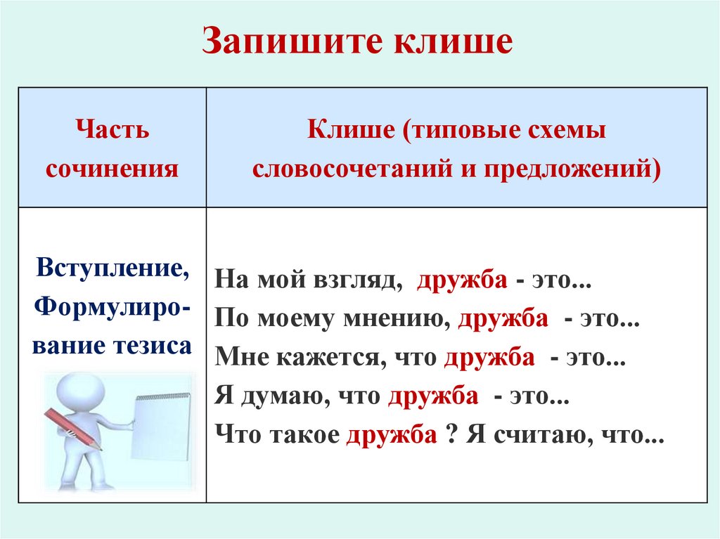 Сочинение 13.3 дружба по тексту алексина