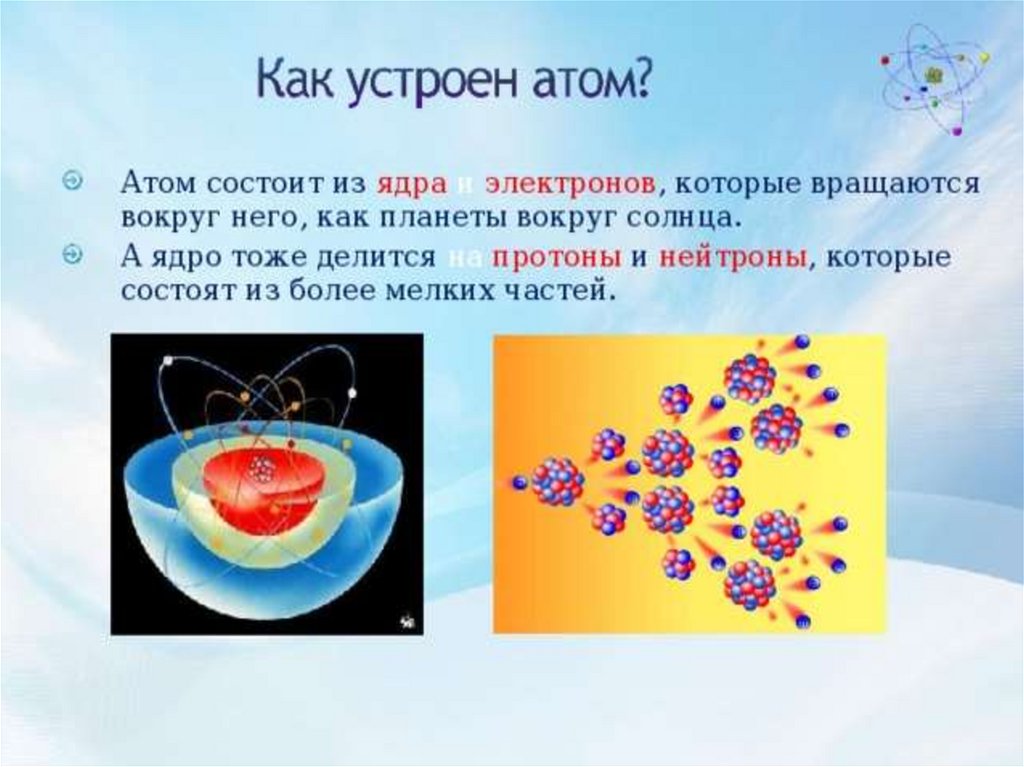 Мирный атом на службе человека презентация