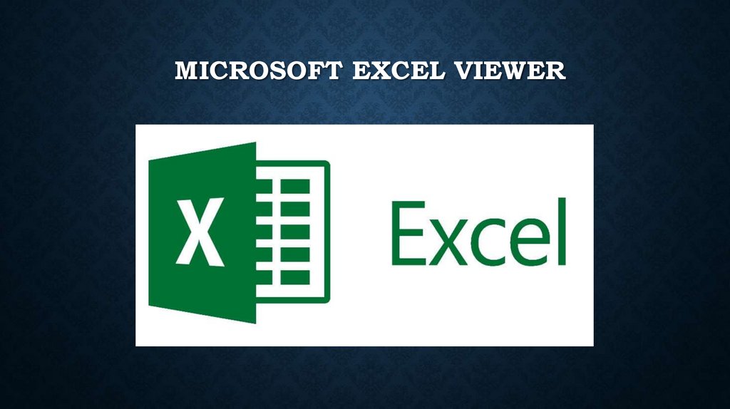 microsoft excel viewer