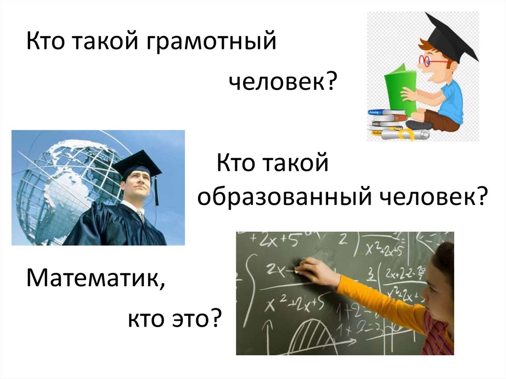 Грамотный человек тест