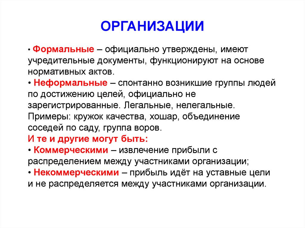 Формальное и официальное право. Неформальные ассоциации. Примеры неформальных ассоциаций. Формальные объединения примеры. Формальная организация текста это.