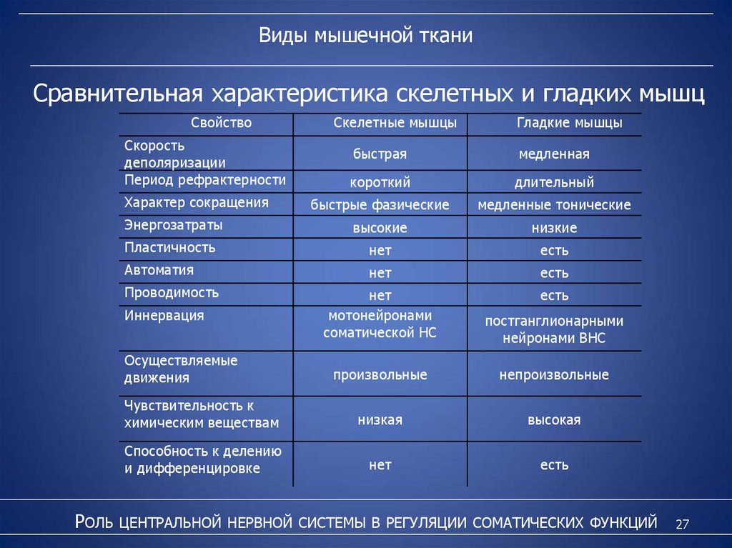 Физиологические свойства скелетных мышц