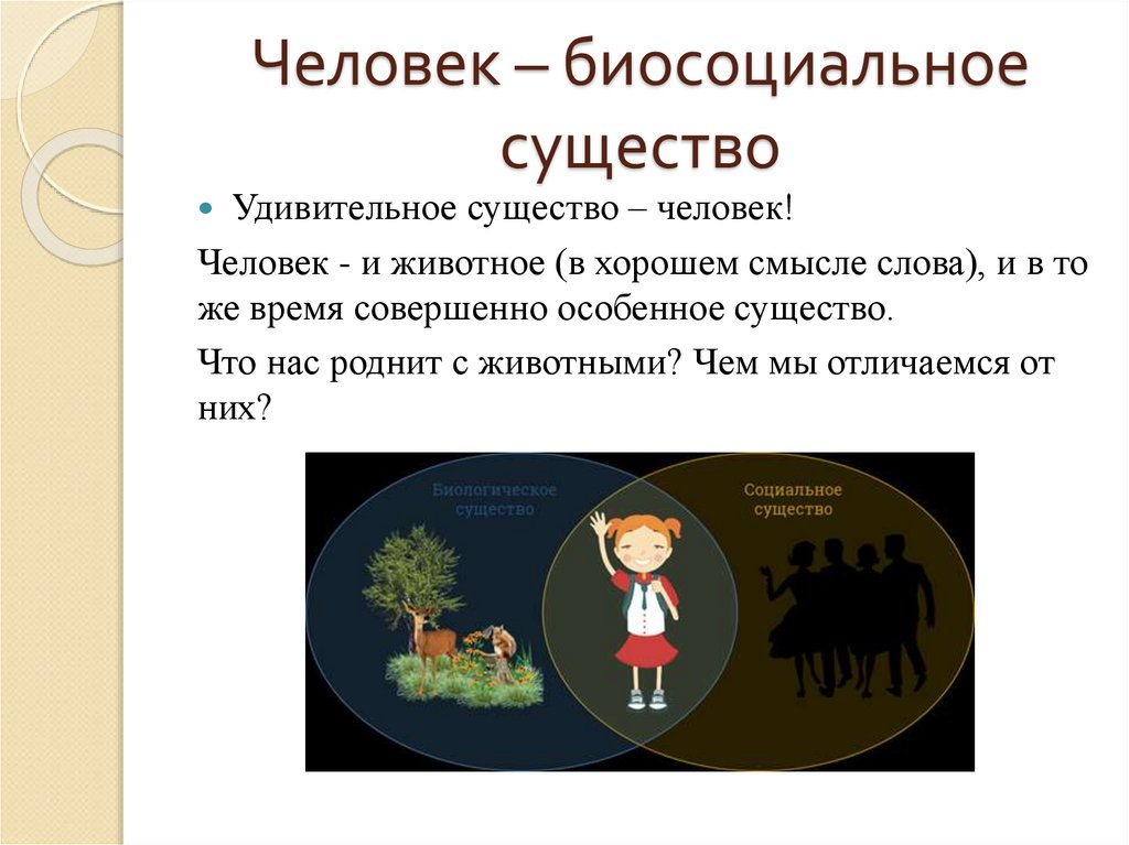 Тема человечество. Человек биосоциальное существо. Человек сушество Биосоциальная. Биосоциальное в человеке. Человек биосоциальное существо Обществознание.