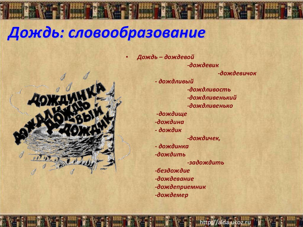 Проект по русскому языку энциклопедия одного слова