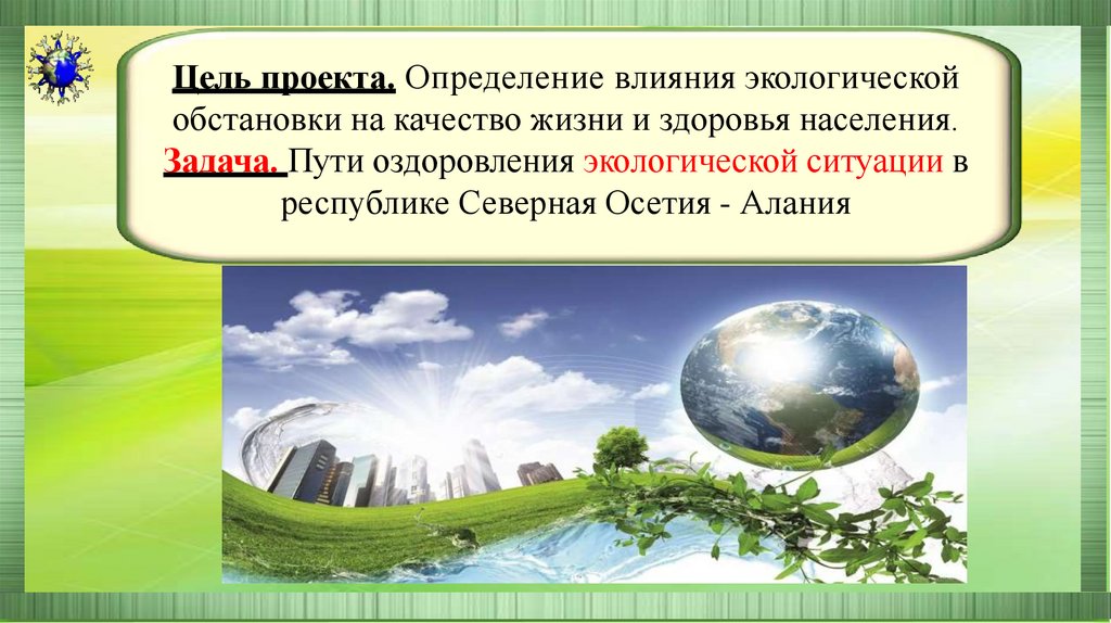 Группа старшеклассников работает над проектом экологическая