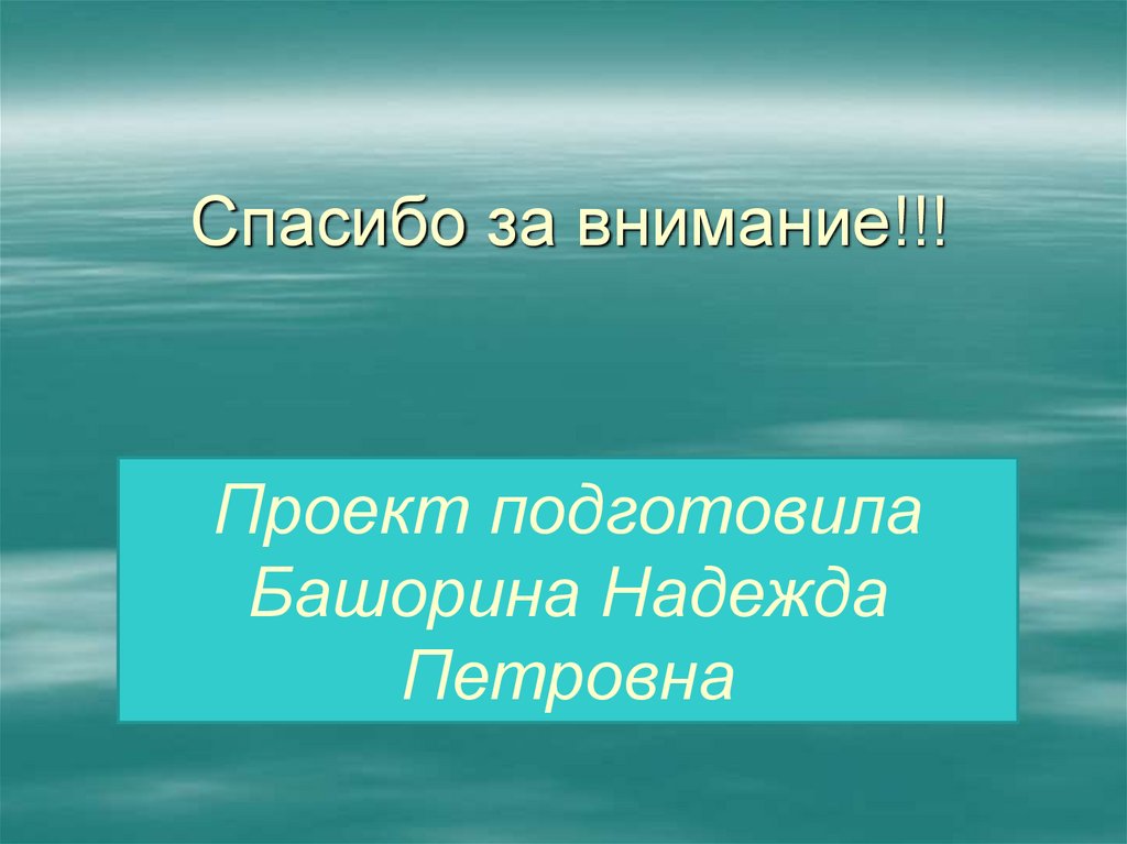 Спасибо за внимание!!!