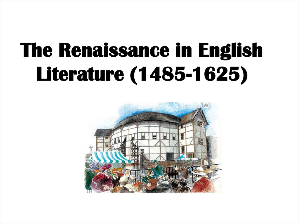 renaissance in english literature essay