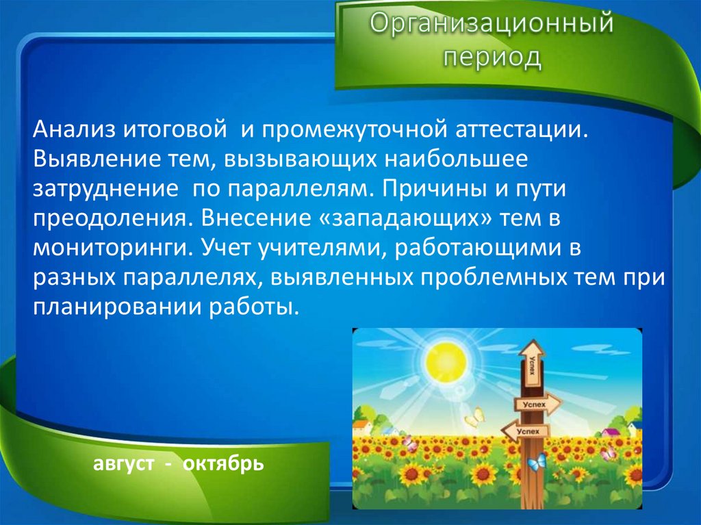 Организационный период