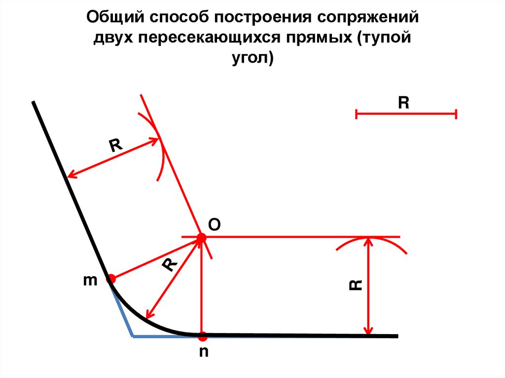 Выполнить геометрические построения