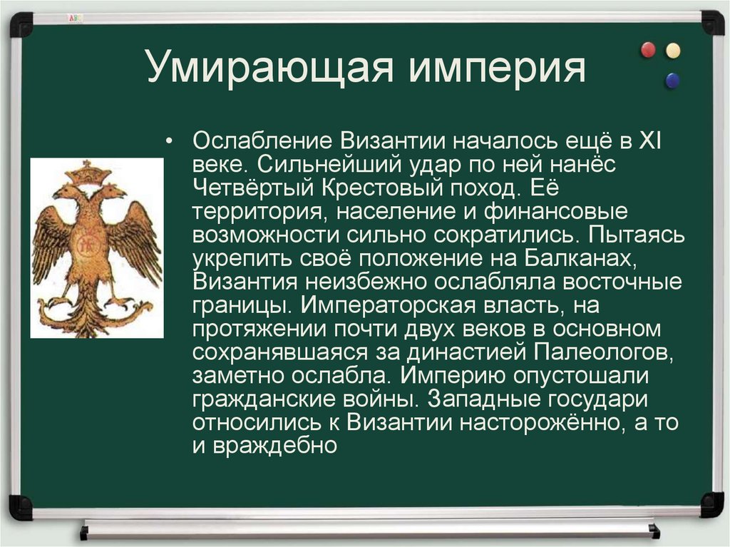 Умирающая империя