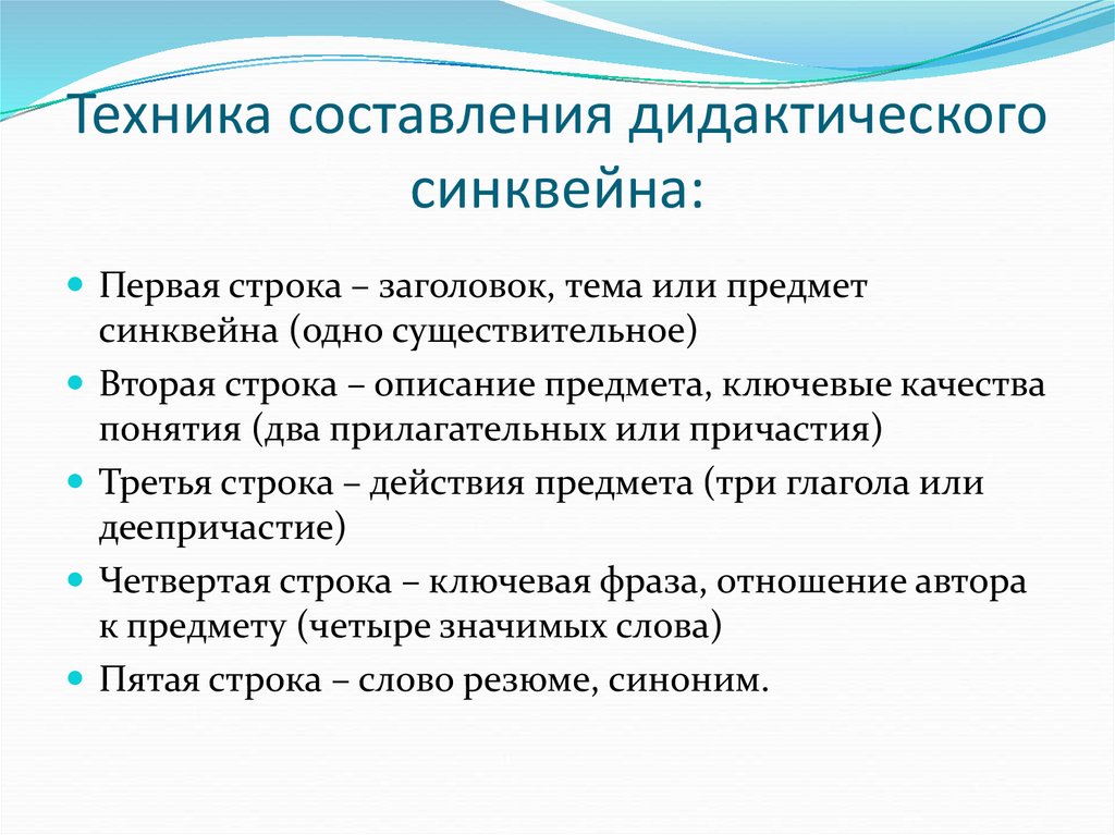 Составить синквейн культура