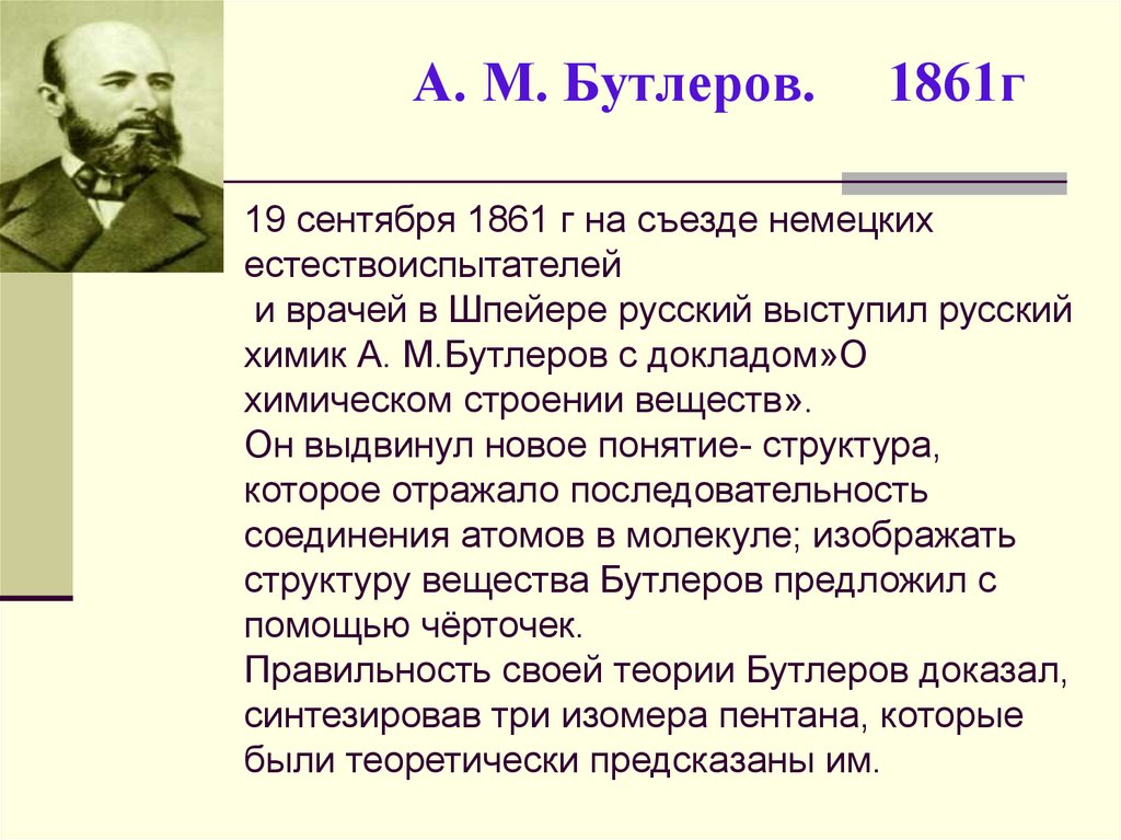 Паспортный бутлерова. 1861 Бутлеров. 1861 Бутлеров синтезировал. Бутлеров Химик теория. Зинин Химик Бутлеров.