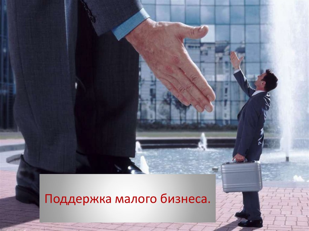 Поддержка малого бизнеса.