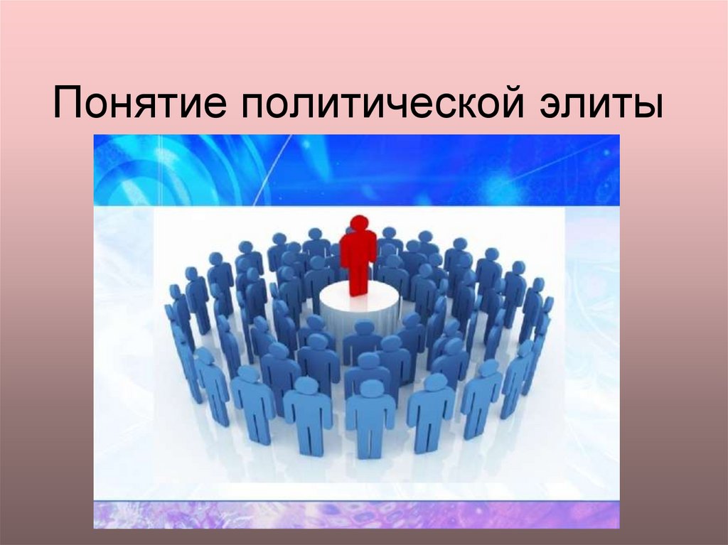 Понятие политической элиты - презентация онлайн