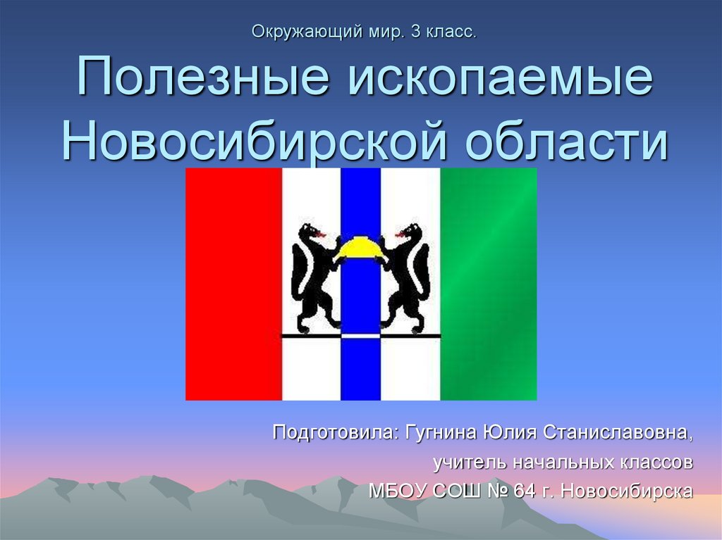 Новосибирск проект по окружающему миру 2 класс