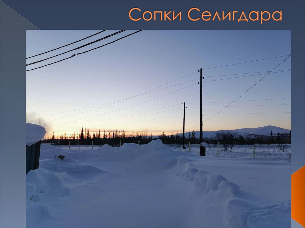 Сопки Селигдара