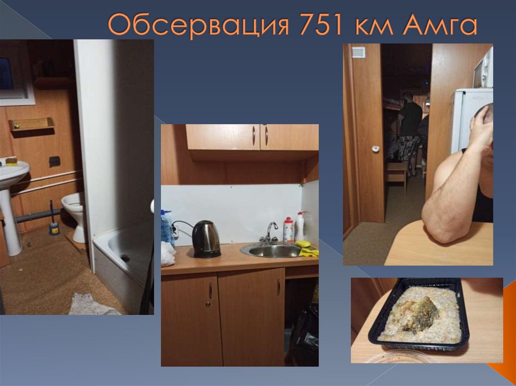 Обсервация 751 км Амга