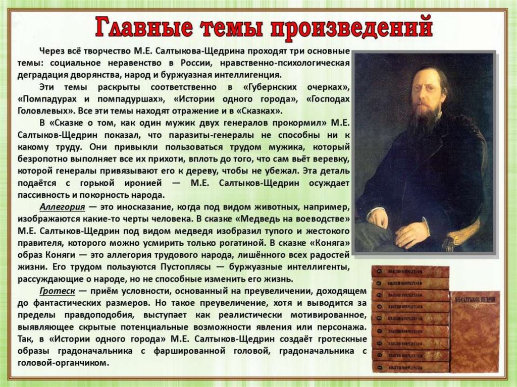 Жанр произведений щедрина. Салтыков Щедрин 1889.