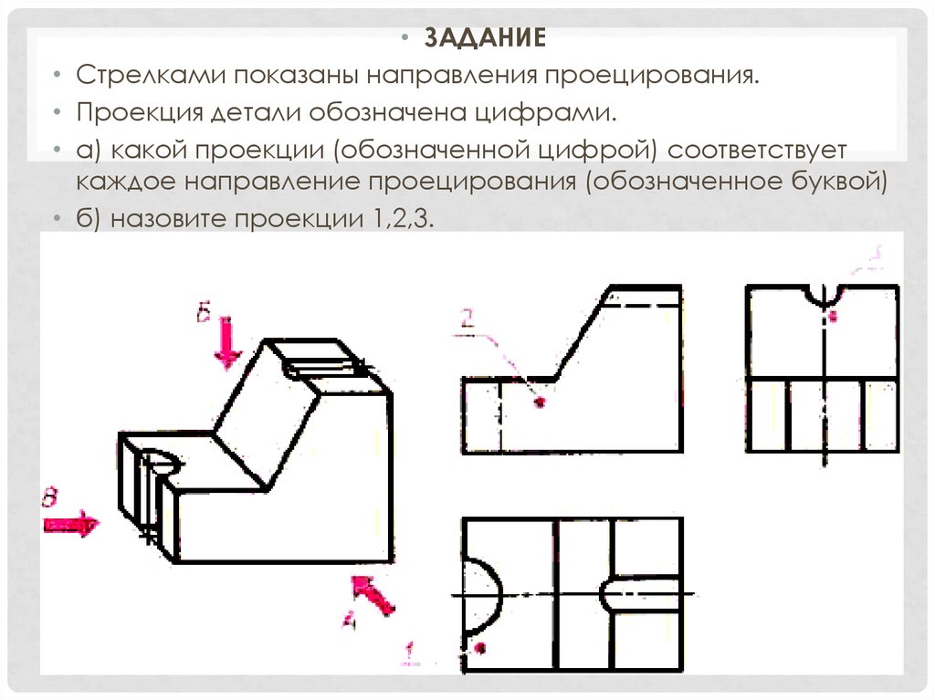 Изображение фронтальной плоскости проекций на технических чертежах принимают в качестве главного