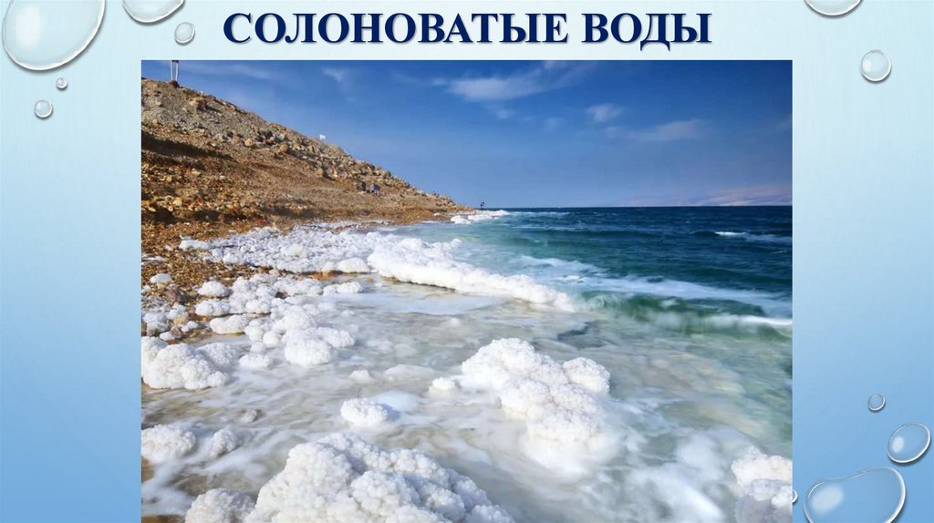 Солоноватые воды