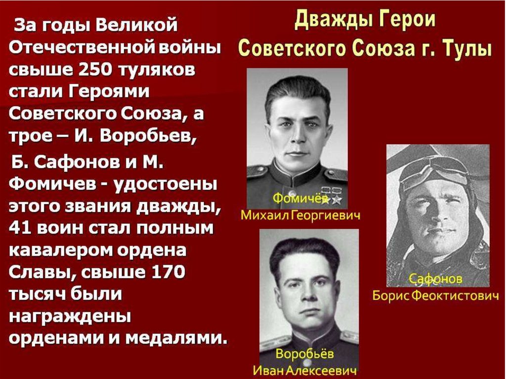 Герой советского Союза ВОВ 1941-1945.