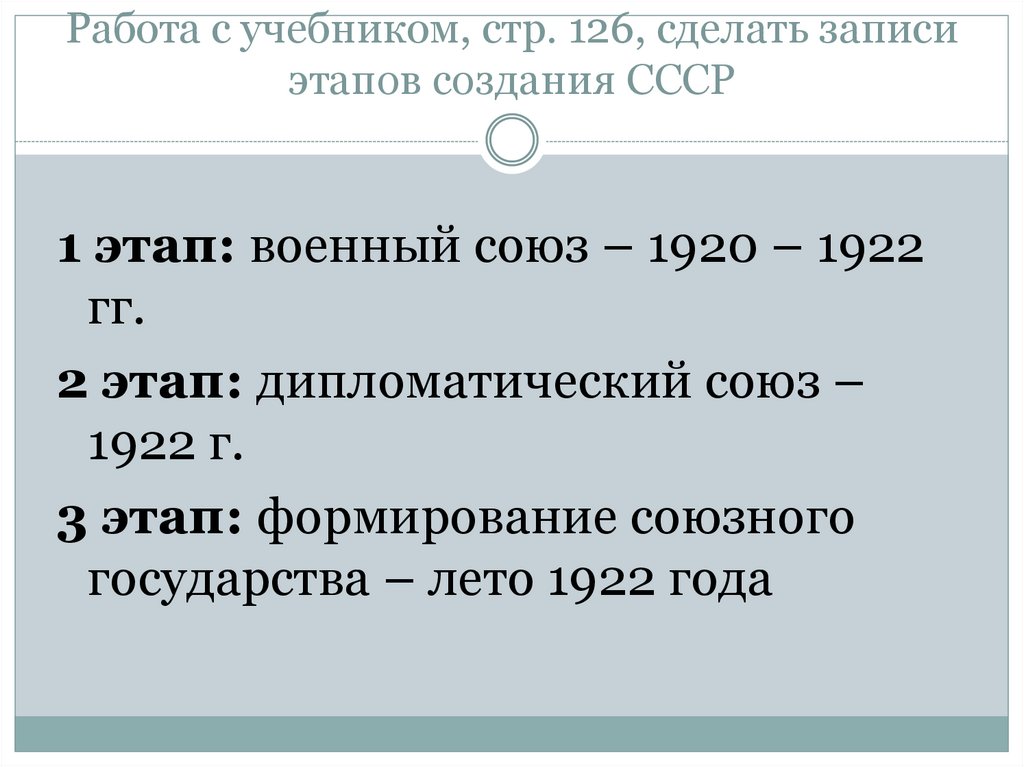 Образование ссср презентация 10 класс презентация