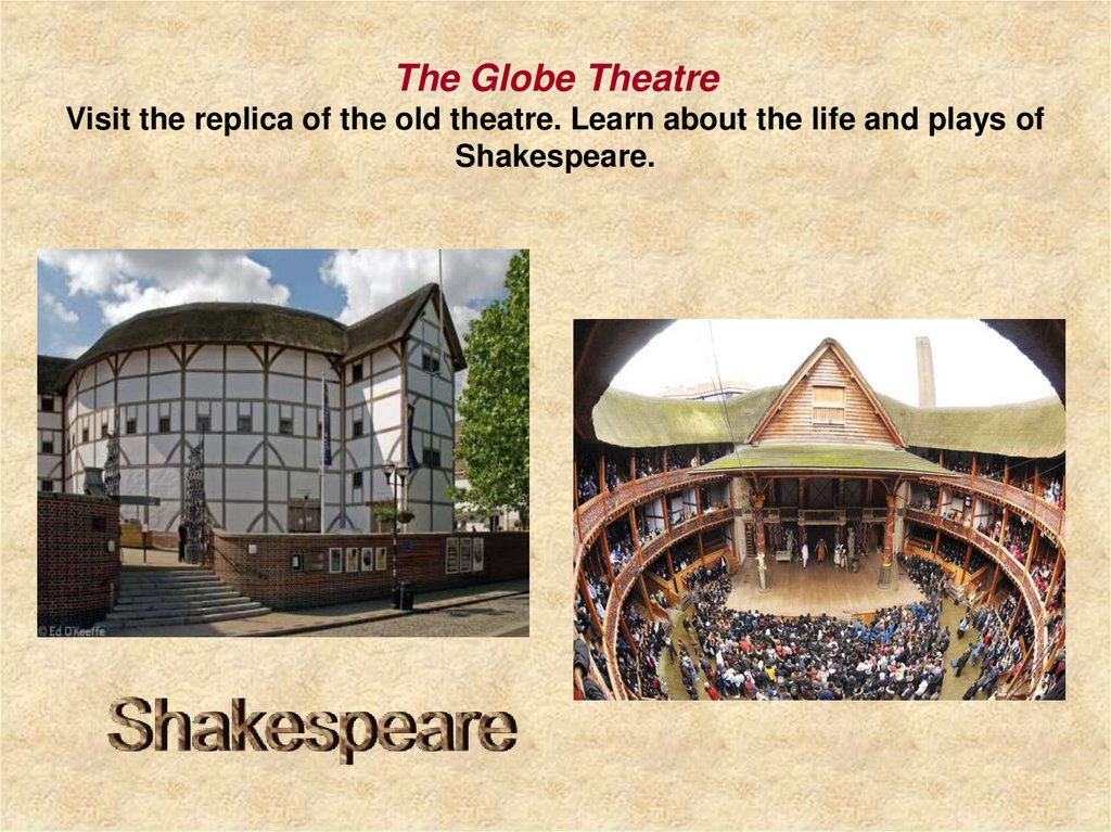 My visit to the theatre. Логотип театра Глобус Лондон. Текст the New Globe Theatre. Visiting the Theatre. Globe Theatre перевод.