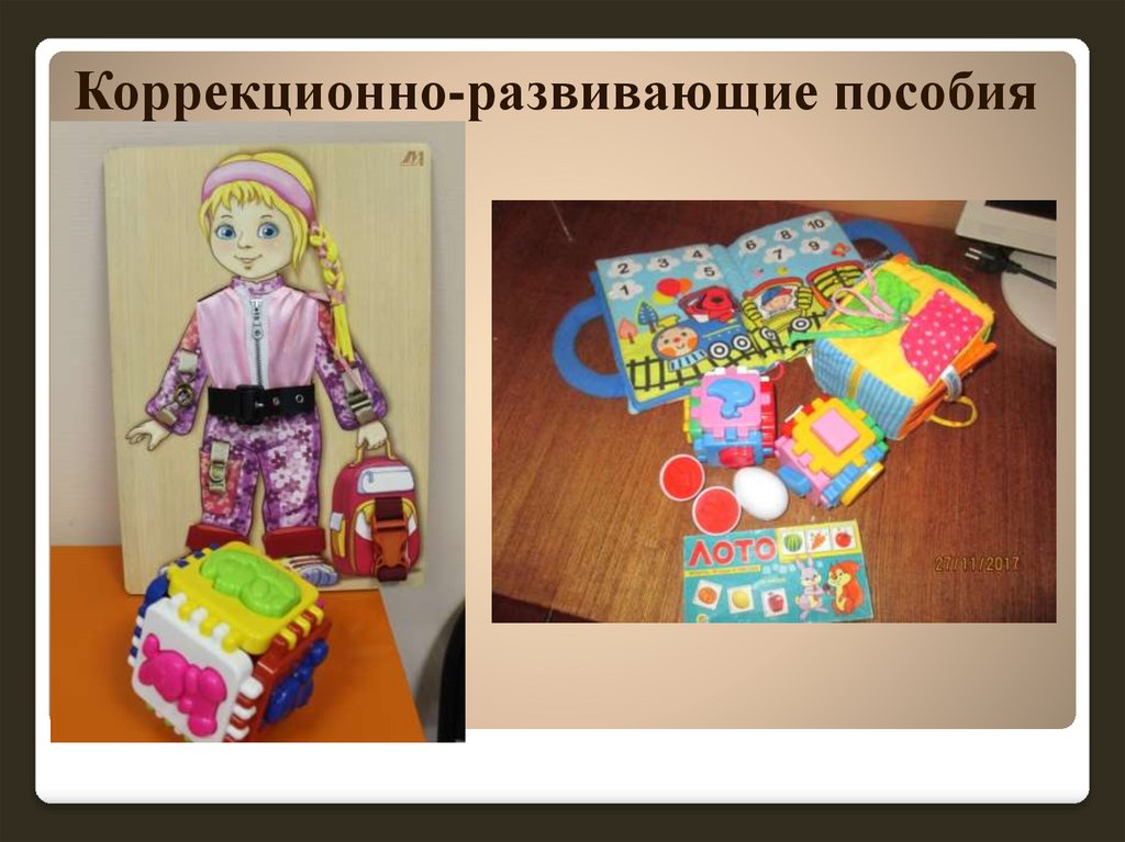 Коррекционно-развивающие пособия