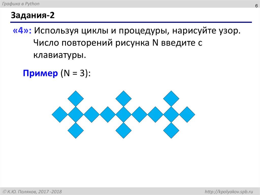 Ввести с клавиатуры число n и нарисовать из кругов прямоугольный размером n на n