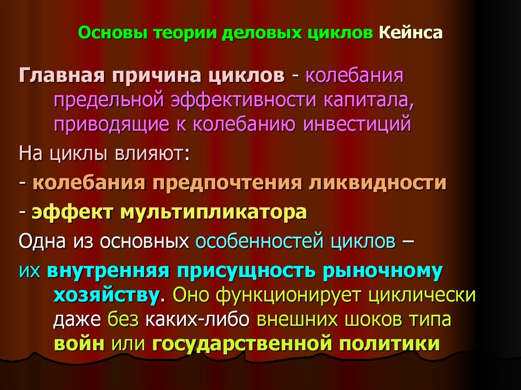 Эффект кейнса