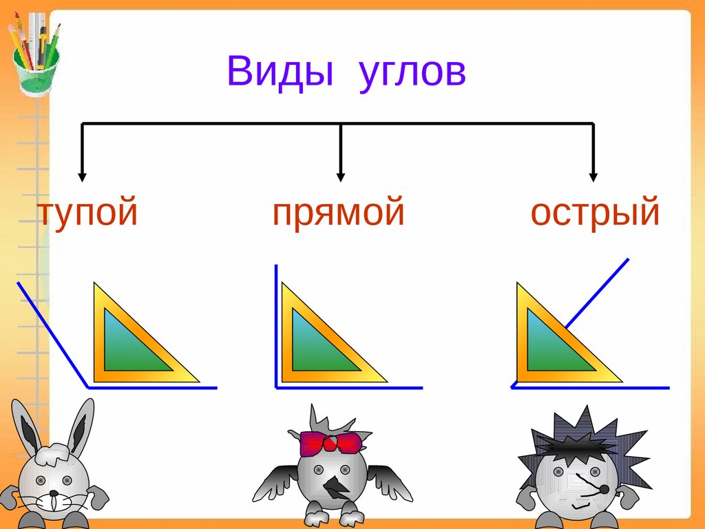 Углы картинки 2 класс