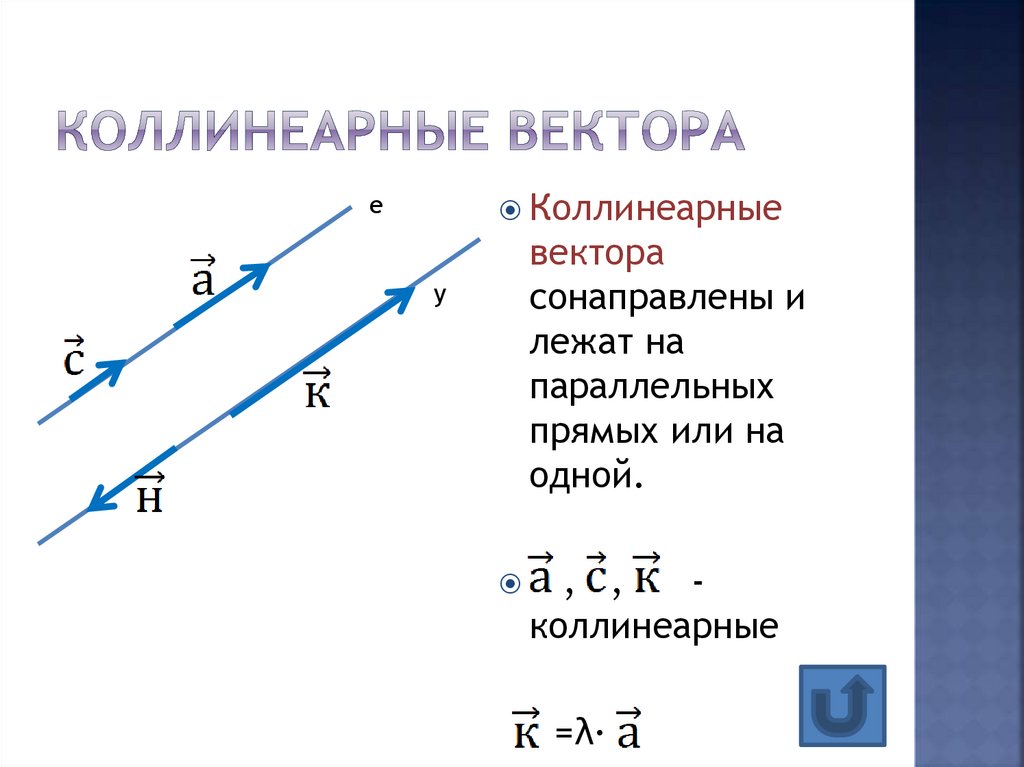 Какие есть вектора. Коллинеарные векторы сонаправлены. Координаты коллинеарных векторов. Как найти коллинеарные векторы. Два коллинеарных вектора.