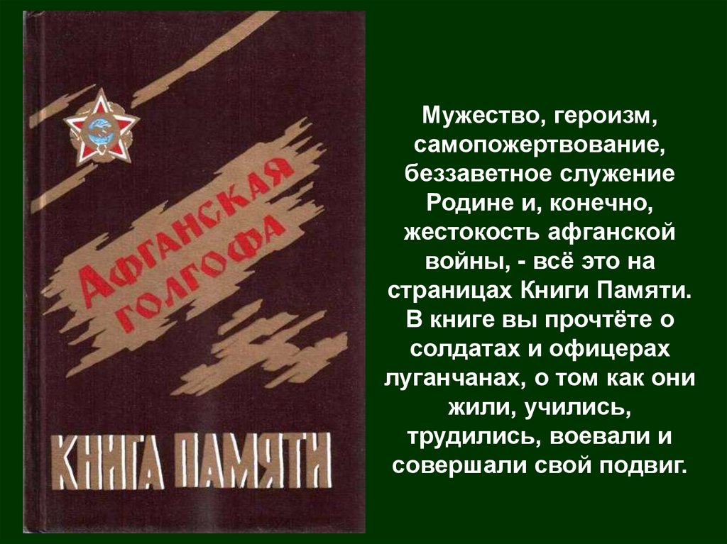 Память родины. Книга памяти Голгофа Афганистан. Классный час Афганистан Живая память. Книга памяти Афган. Живая память Афгана книга.