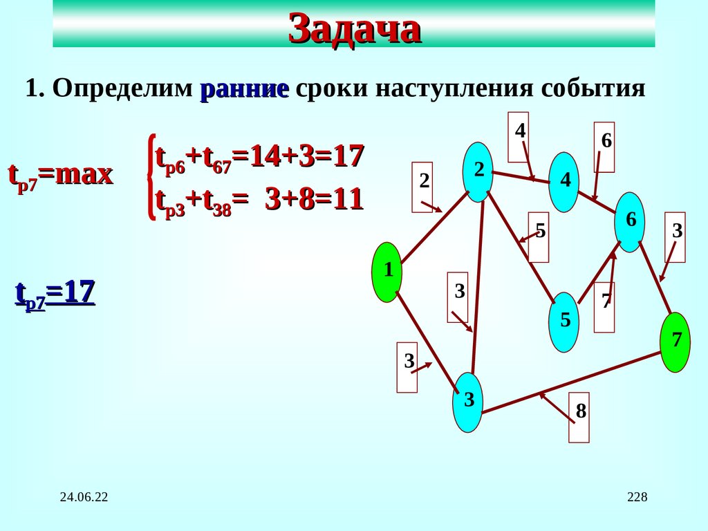 Исследование систем управления задачи