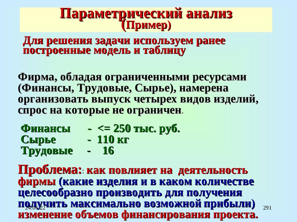 Анализ примеры в профессиональной деятельности Исследование систем управления - презентация онлайн