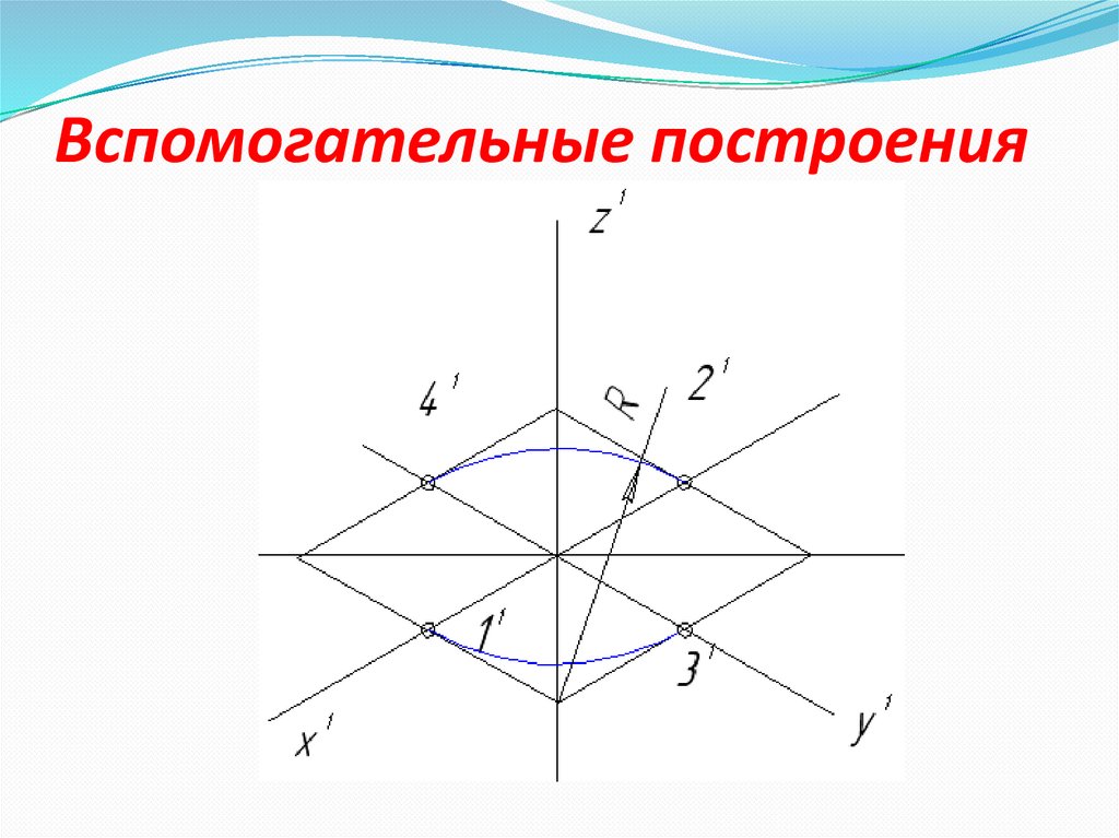 Вспомогательные построения