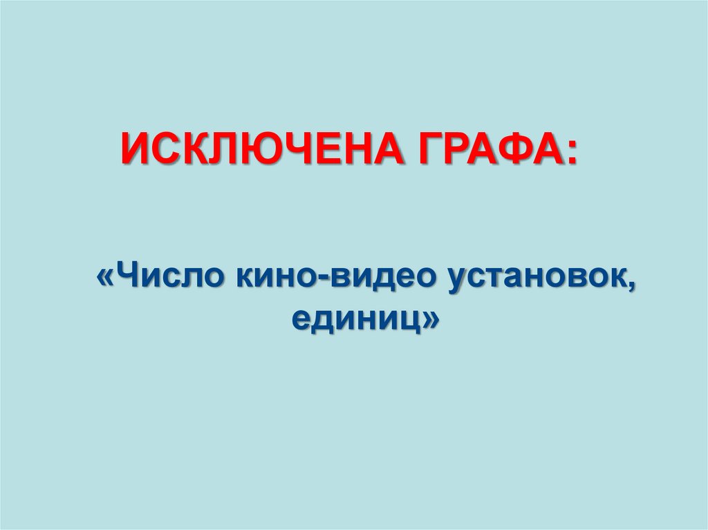 ИСКЛЮЧЕНА ГРАФА: