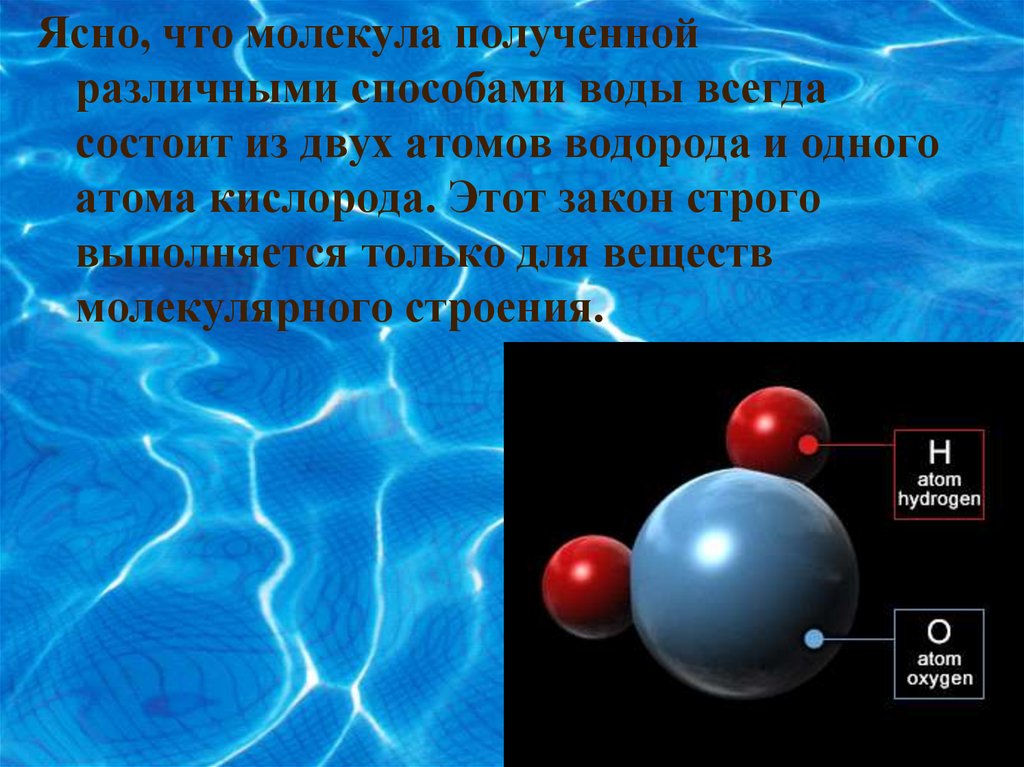 Воды состоят из водорода и кислорода. Вода состоит из водорода и кислорода. Молекула воды состоит из одного атома кислорода и 2 атомов водорода. Молекула воды состоит из. Из чего состоит атом кислорода.