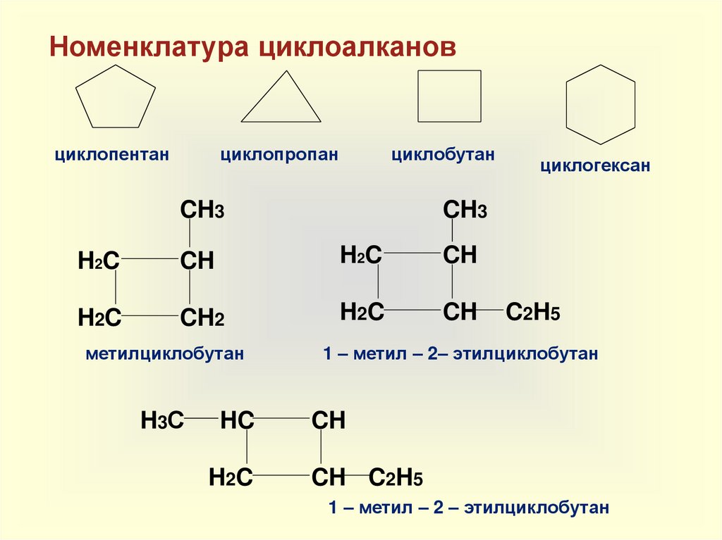 Строение номенклатура. Циклоалканы Гомологический ряд изомерия номенклатура. Циклобутан h2 pt. Циклопентан реакция присоединения. Номенклатура циклоалканов с радикалами.