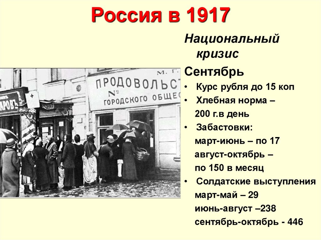 Россия в 1917