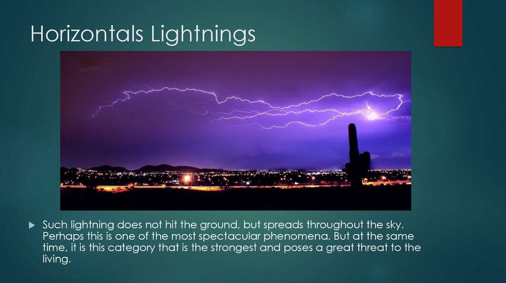 This presentation will be on the topic of lightning - презентация онлайн