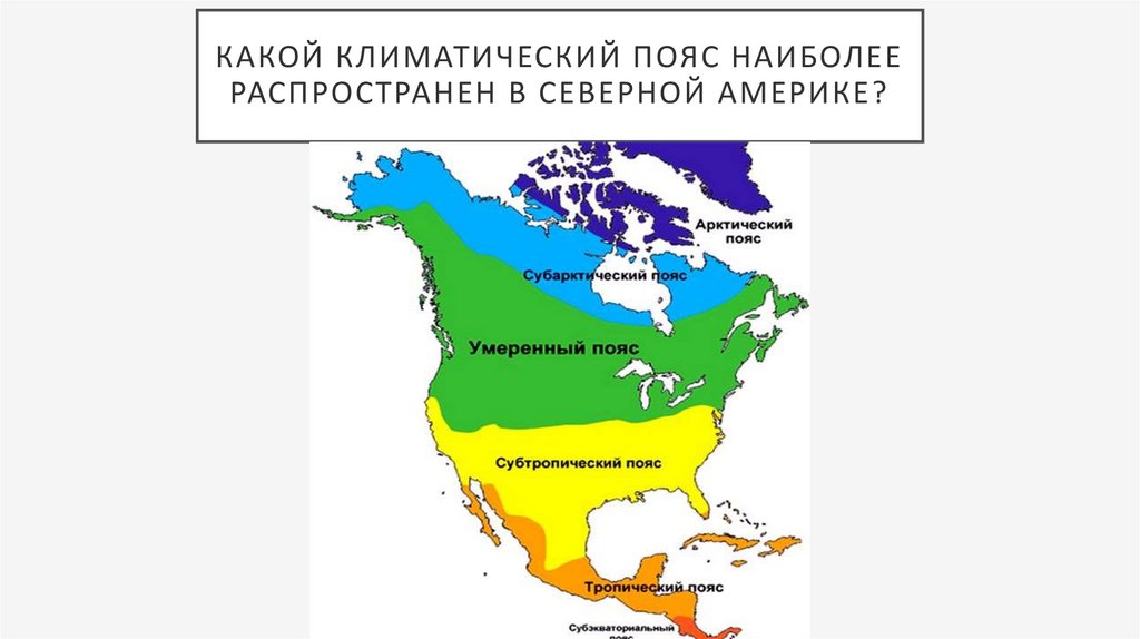 Тип климата северной америки и евразии