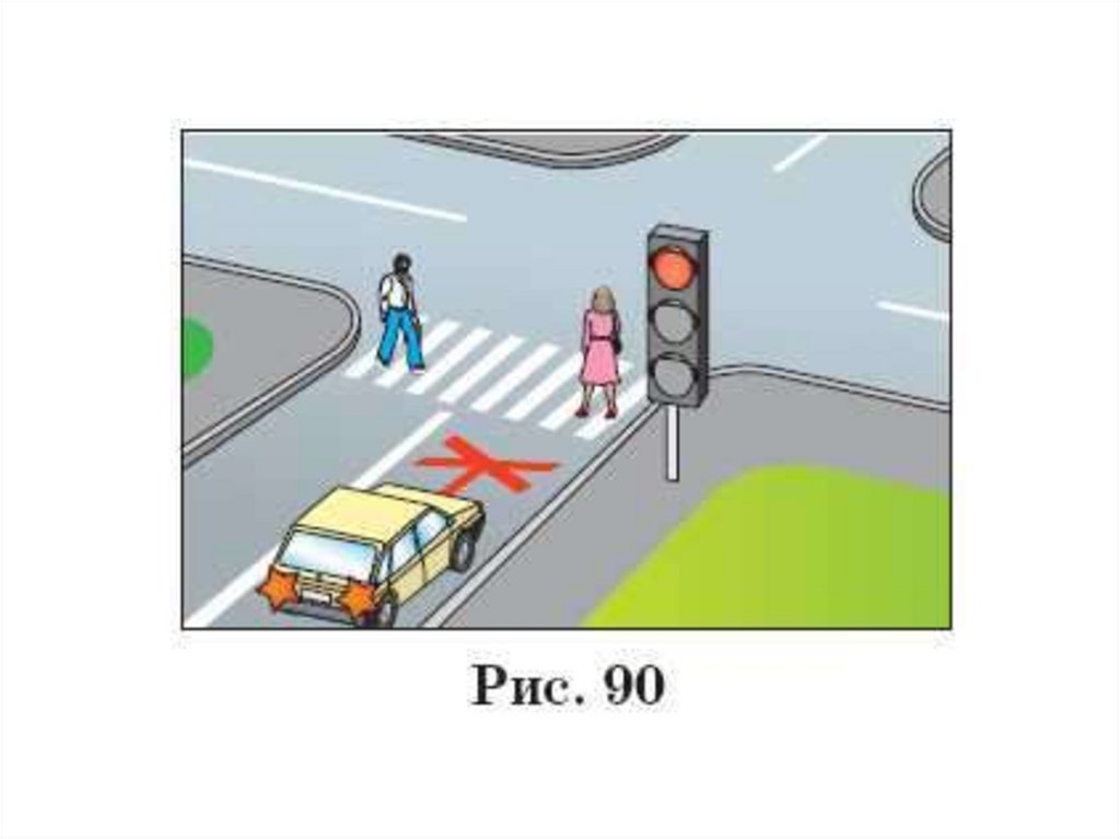 В каком месте следует остановиться перед светофором. Место остановки при запрещающем сигнале светофора. Знак остановки перед светофором. Остановка на перекрестке со светофорами. Остановка на светофоре ПДД.